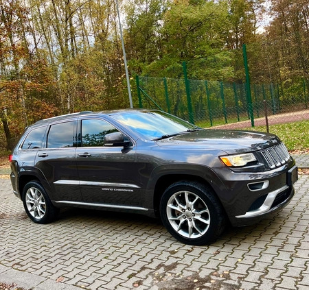 Jeep Grand Cherokee cena 110000 przebieg: 100000, rok produkcji 2015 z Czarna Białostocka małe 172
